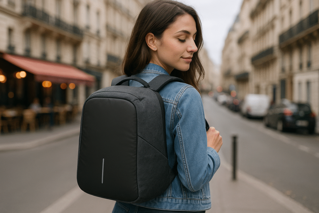 zisco anti theft travel backpack